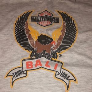 Harley-Davidson Bali Tour Gray Tee - XL
